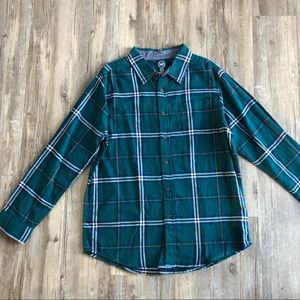 Boys Long Sleeve Button Down Shirt  14-16